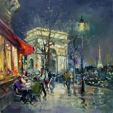 scènes de rue à Paris 36 Peinture à l'huile